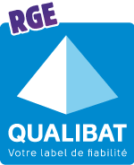 Logo RGE Qualibat, Kristal Chimie, spécialiste du traitement du bois à Rochefort